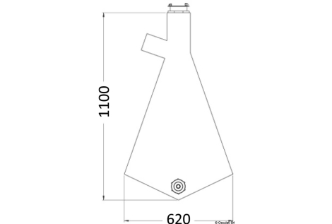 Sacco in PVC per doccia Saturn 