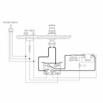 Salpa Ancora Verticale SMART 500W INOX Italwinch