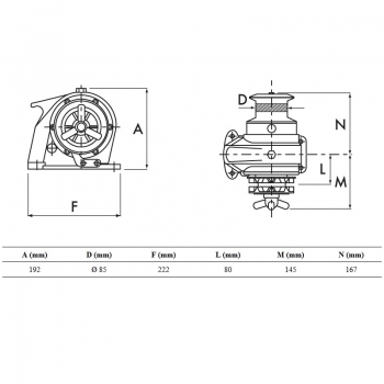 Salpa Ancore Lofrans Royal Manuale
