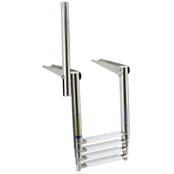 Scaletta 4 gradini con maniglia 345 mm 