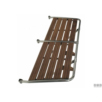 Scaletta clamp 22/25 3gr inox/legno 