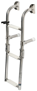 Scaletta inox 3 gradini per gommoni 