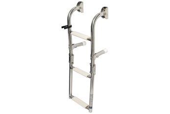 Scaletta inox 3 gradini stretta 