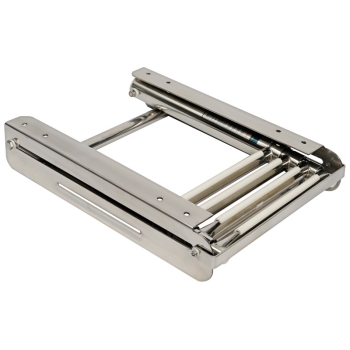 Scaletta inox a scomparsa 4 gradini 