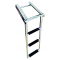 Scaletta inox a scomparsa mm370x254
