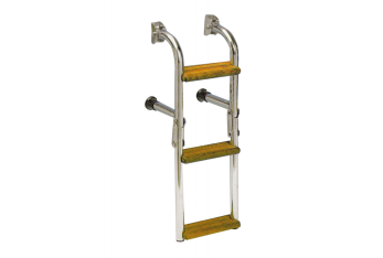 Scaletta inox/legno 3 gr.mm 800x270