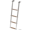 Scaletta inox telescopica 4 gradini teak 