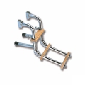 Scaletta mod. Kiria Pieghevole con Gradini in Legno