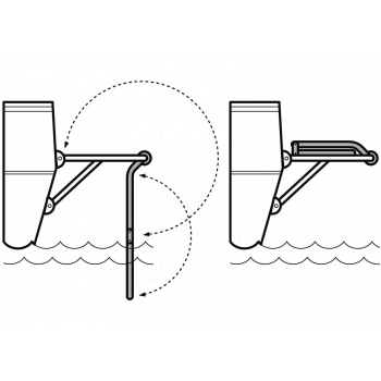 Scalette Inox e Legno con Attacco a Morsetto Clamp