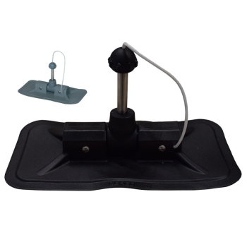 Scalmiera abbattibile nera