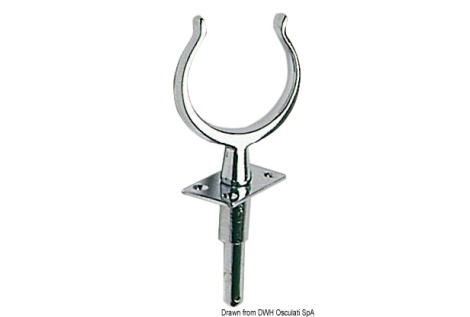 Scalmo ottone cromato 14 mm 