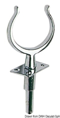 Scalmo ottone cromato 14 mm 