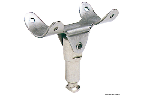 Scalmo ottone cromato per canotti Zodiac 