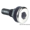 Scarico a mare nylon nero 1/2" 