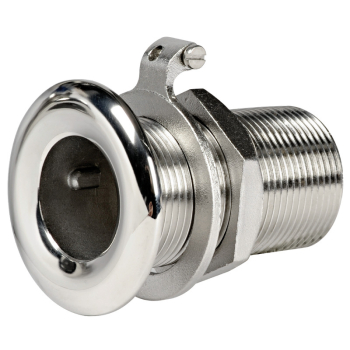 Scarico a mare inox lucido 1" 1/4 