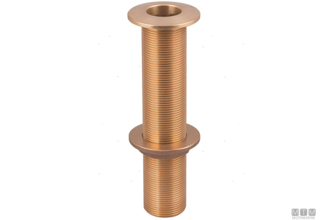 Scarico a mare lungo 1"1/4 207mm brz