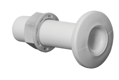 Scarico a mare plastica 1/2" 