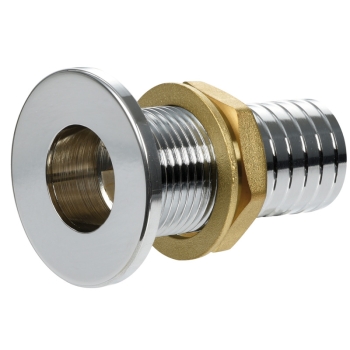 Scarico filo ottone cromato 2" x 56 mm 