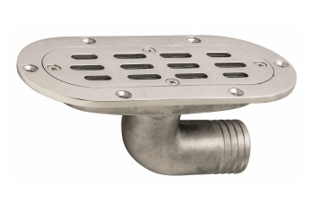 Scarico Pozzetto Inox Oval