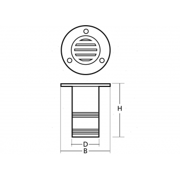 Scarico Pozzetto Inox Round Lee