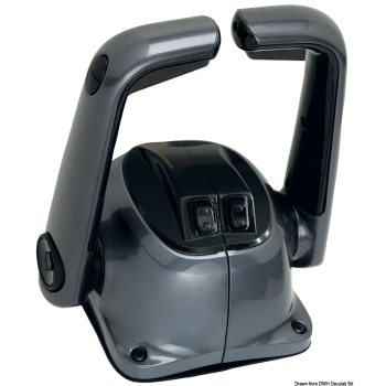 Scatola bileva c/trim, cromo B502CHT/L 