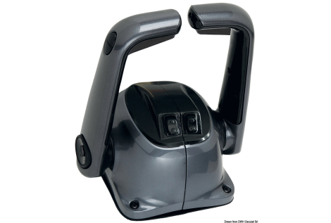 Scatola bileva c/trim, cromo B502CHT/L 