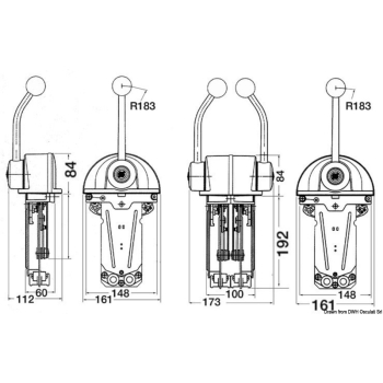Scatola monoleva  B 322 