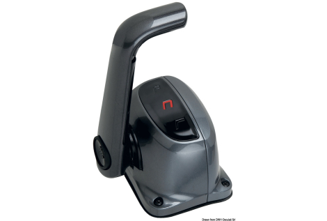 Scatola monoleva  c/trim, cromo B501CHT/L 