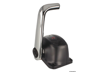 Scatola monoleva  c/trim, cromo B501CHT/L 