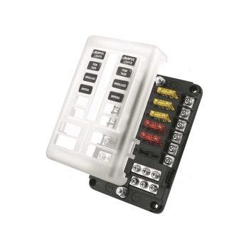 Scatola Porta Fusibili Standard (Unival) con Morsettiera 