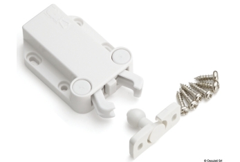 Scrocco a contatto flottante non magnetico bianco 