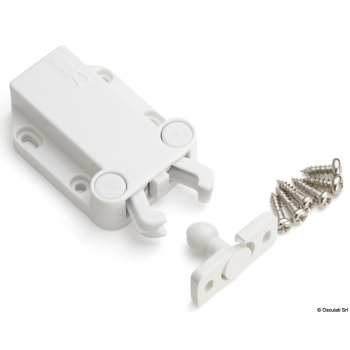Scrocco a contatto flottante non magnetico bianco 