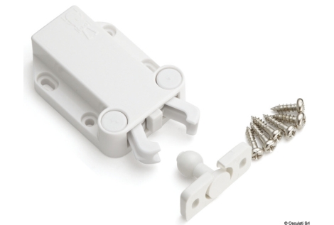 Scrocco a contatto flottante non magnetico bianco 