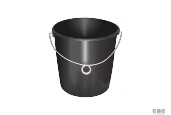 Secchio da Barca in Poliuretano con Manico Inox