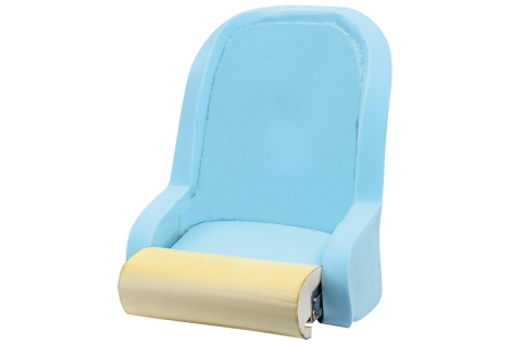 Sedile compatto da rivestire con flip up H51 