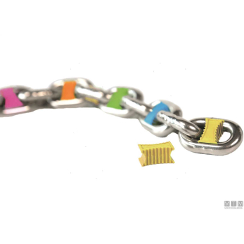 Segna catena easy 6mm giallo confezione 14pz
