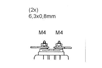 Sensore press. olio 25 bar d