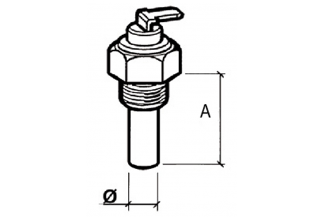 SENSORE TEMPERATURA OLIO M14X1,5