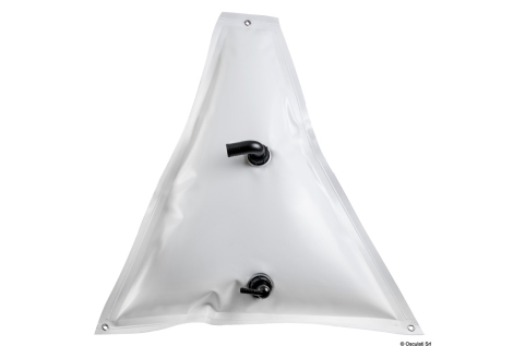 Serbatoio acqua flessibile 100 l triangolare rinfo 