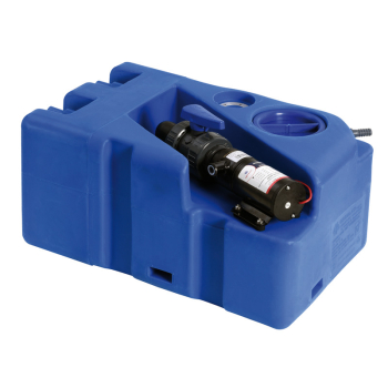 Serbatoio acque nere con maceratore 24V 70 l 