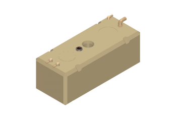 Serbatoio carburante lt.180