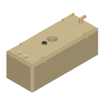 Serbatoio carburante lt.180