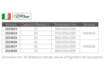 Serbatoio in Plastica per Carburante lt.42