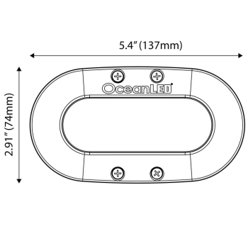 Serie x4 led luce bianca
