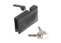 Serratura Mobella Secure con Chiavi 55x87mm nera