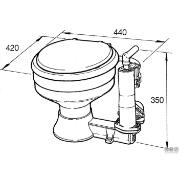 Service kit toilet rm69 