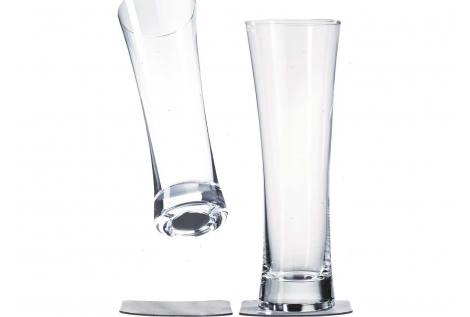 Set 2 Calici Magnetici da Birra 