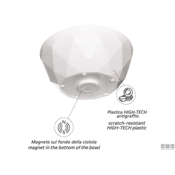 Set 2 ciotole magnetiche silwy