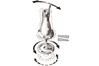 Set 2 Spessori per Basi Antenna Tonde