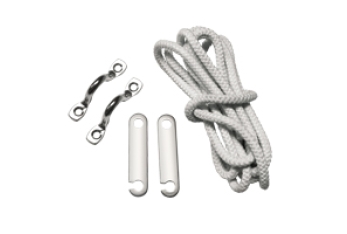 Set accessori per tendalino con cima (2 pz)